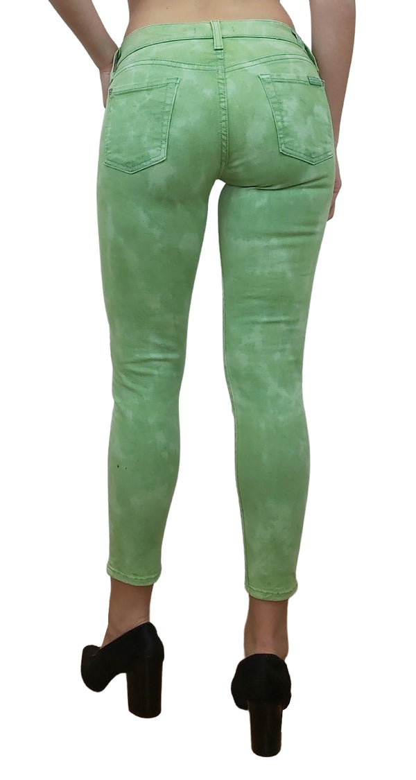 Jeans Tie Dye Verde