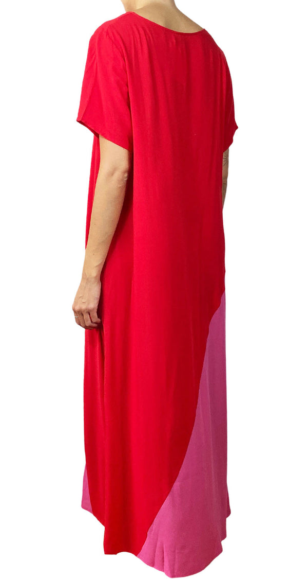 Vestido Pincoya Rojo Fucsia