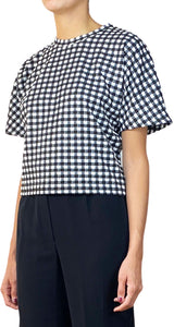 Polera Oversize Cuadrillé