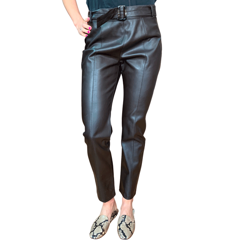 Pantalón Faux Leather