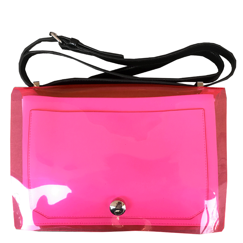 Clutch Rosado Neón