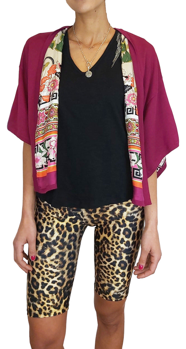 Tapado Fucsia Interior Multicolor