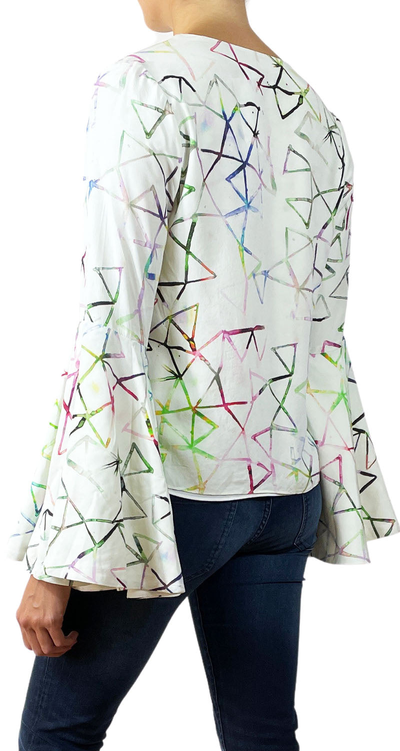 Blusa Blanca Vuelos