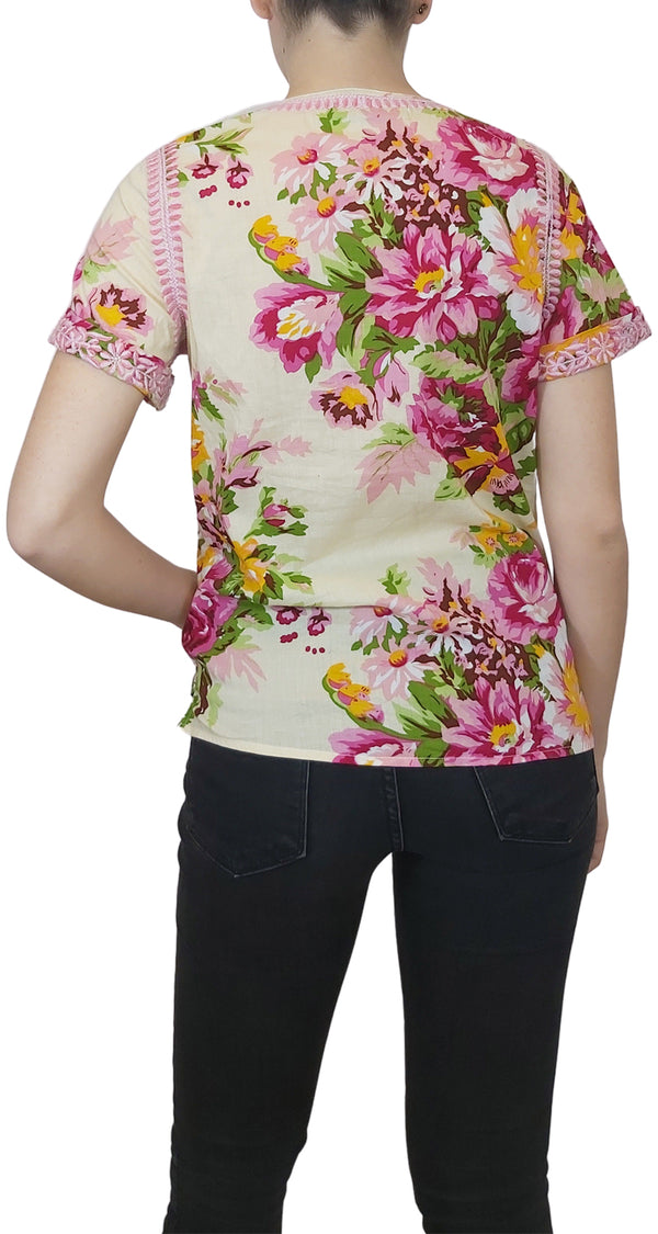 Camisa Gugui Flowers