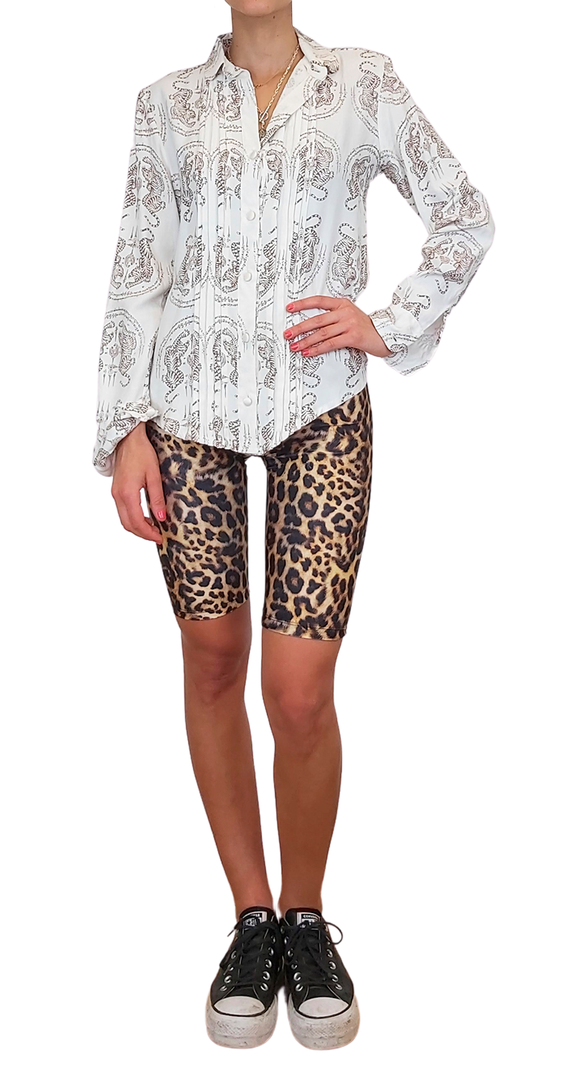 Blusa Tigre Blanca