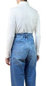 Polera Blanca Beatle