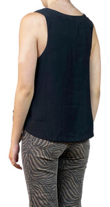 Blusa Negra Tiras