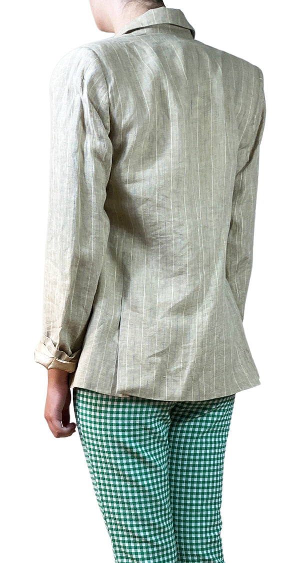 Blazer Beige Lino