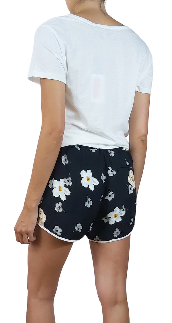 Polera Blanca Cuello Redondo