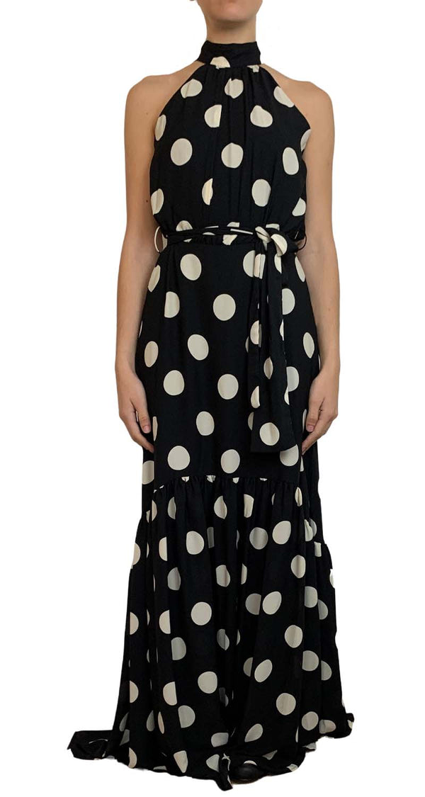 Vestido Maxi Polka Dots