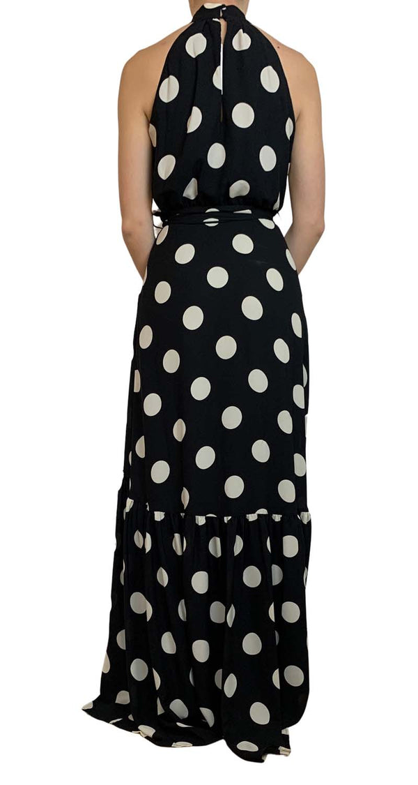 Vestido Maxi Polka Dots