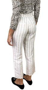 Pantalón Lino Rayas