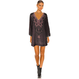 Vestido Seda Rayado