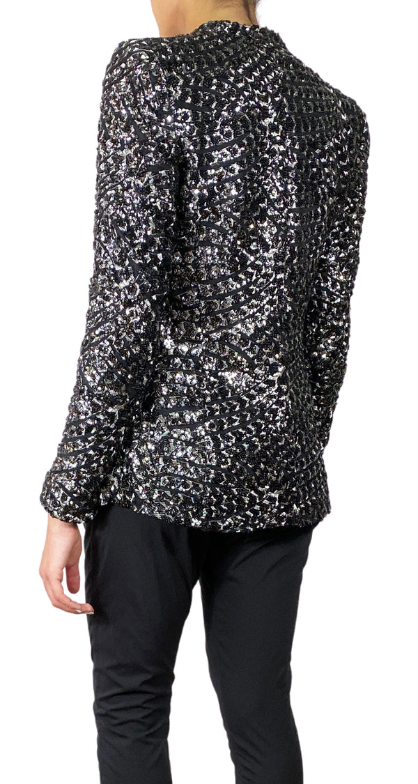 Chaqueta Lentejuelas Negras