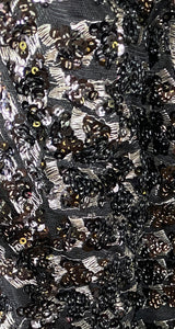 Chaqueta Lentejuelas Negras