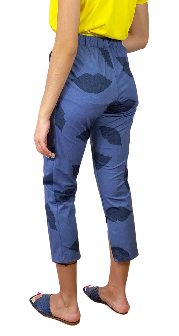 Pantalón Azul Besos