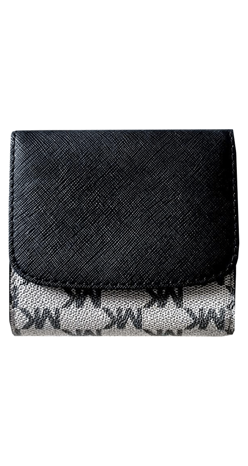 Trifold Bridgette Wallet Black