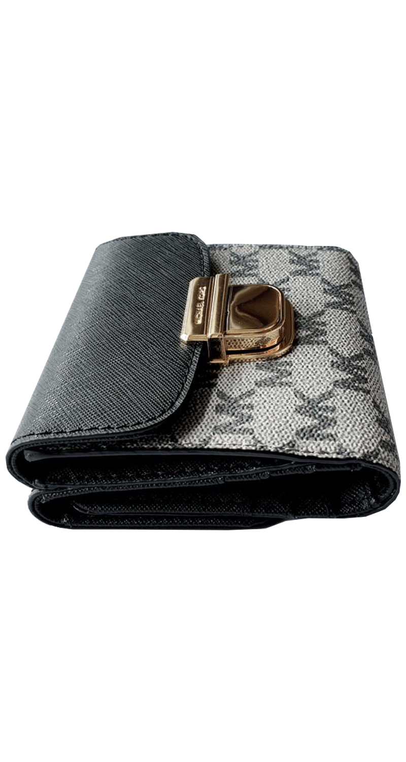 Trifold Bridgette Wallet Black