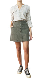 Blusa Beige Reptil
