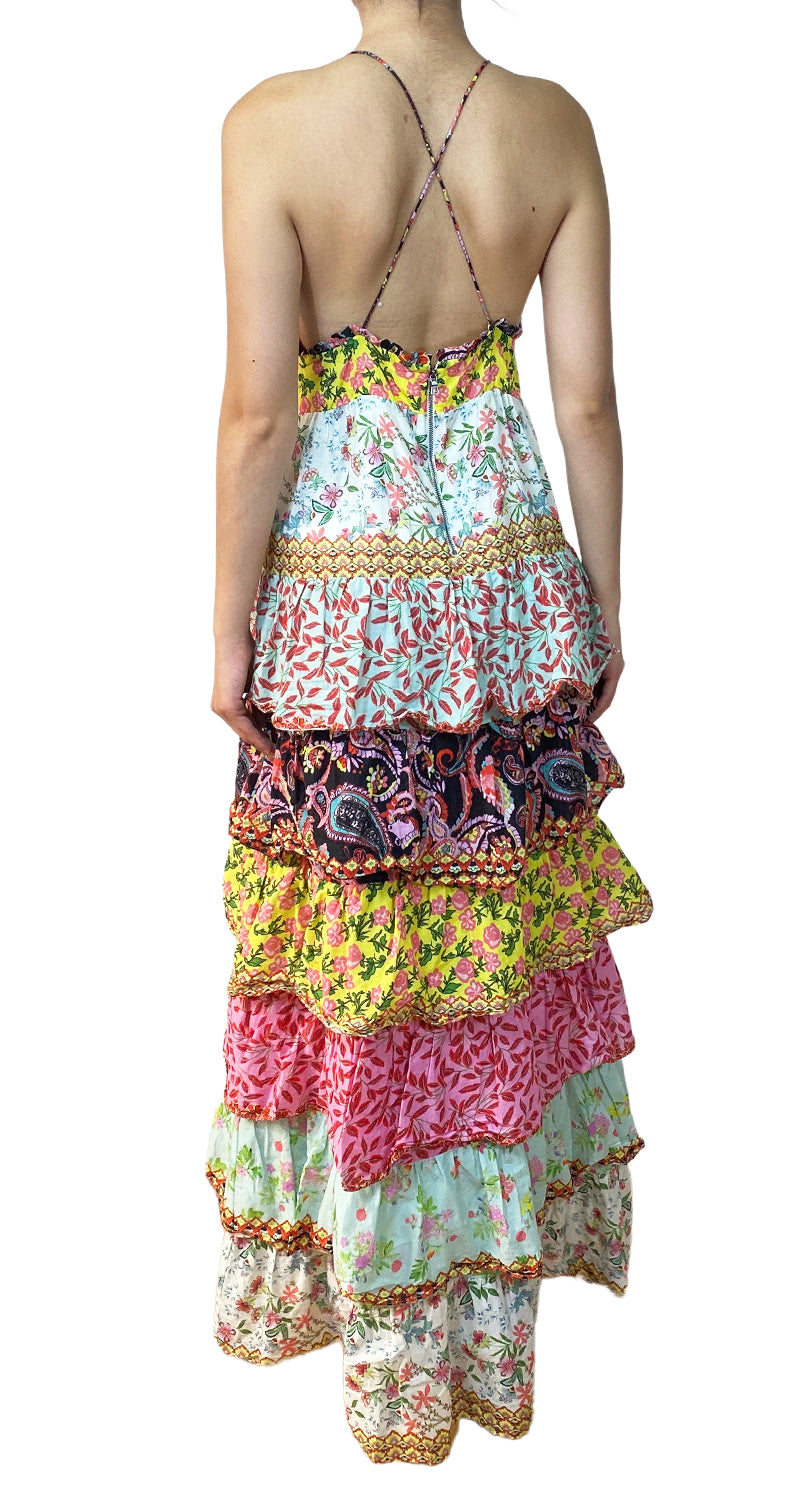 Vestido Multicolor Vuelos