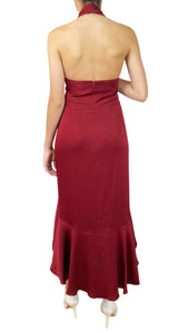 Vestido Burdeo Vuelos