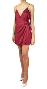Vestido Burdeo Mini