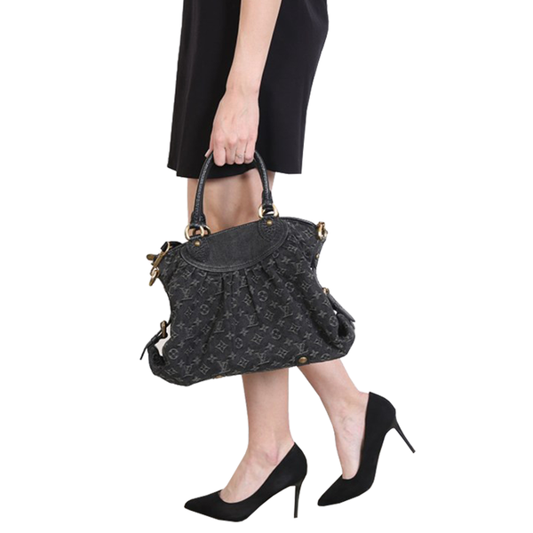 Bolso Black Monogram Cabby