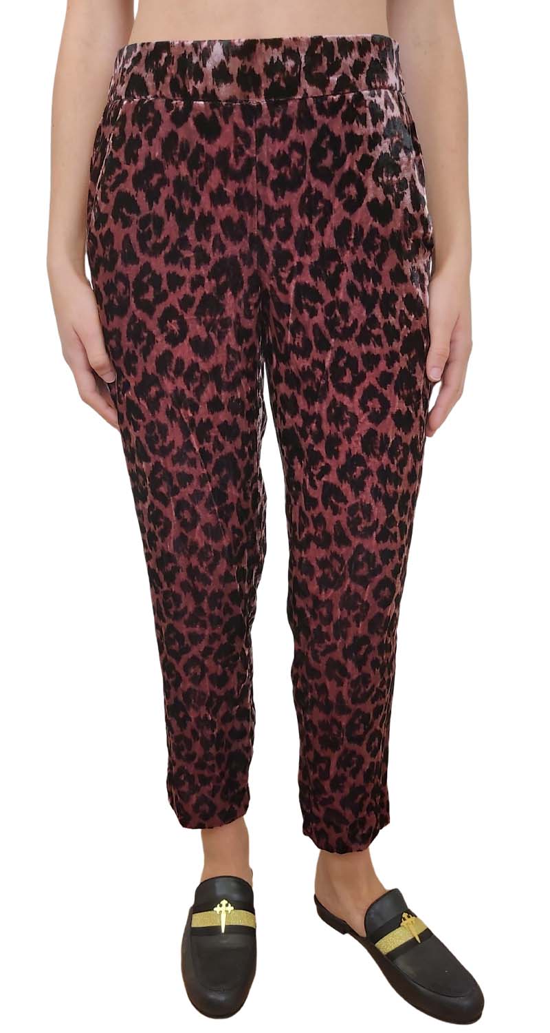 Leopard Velvet