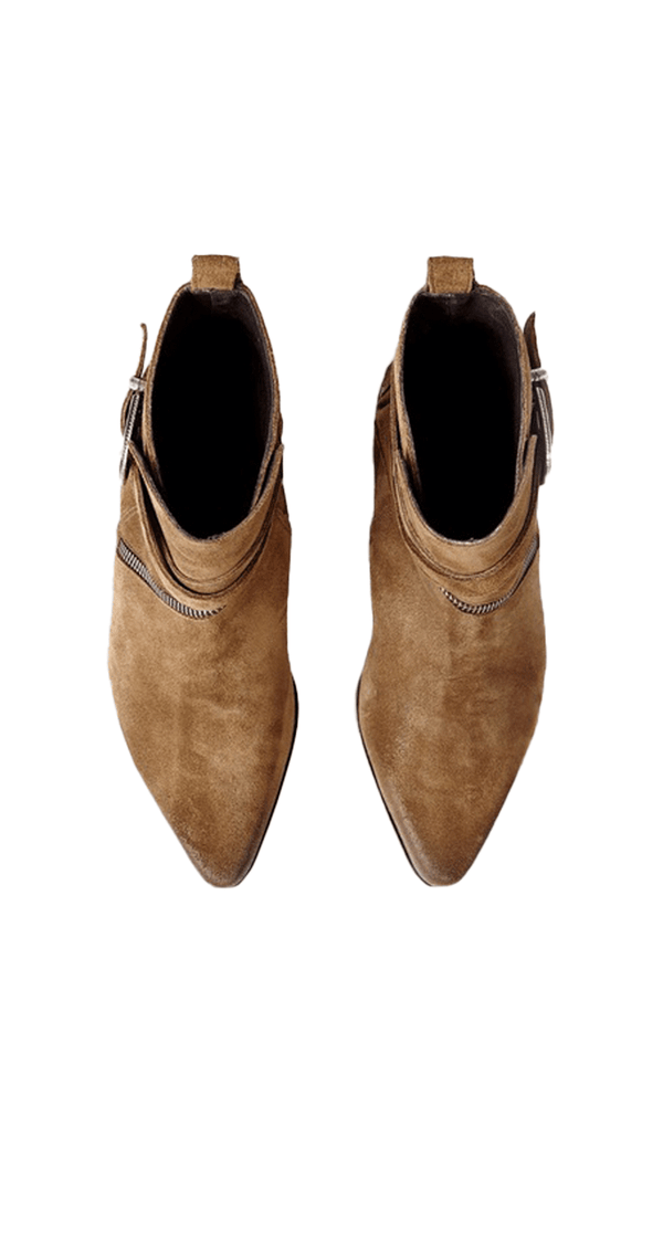 Botines Western Suede