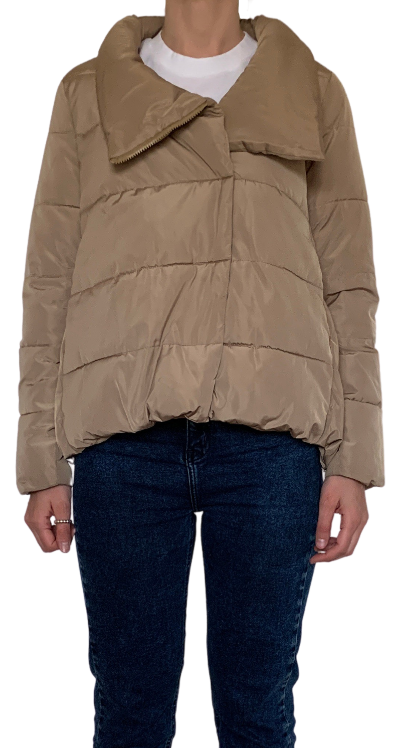 Parca Quilt Beige