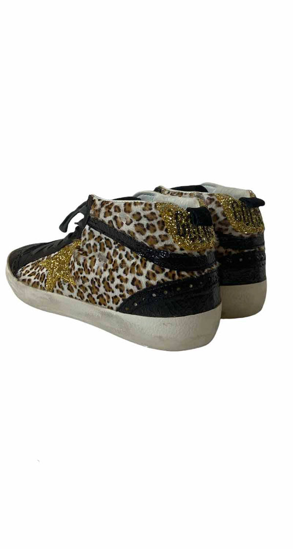 Zapatillas Mid Star in Leopard Glitters