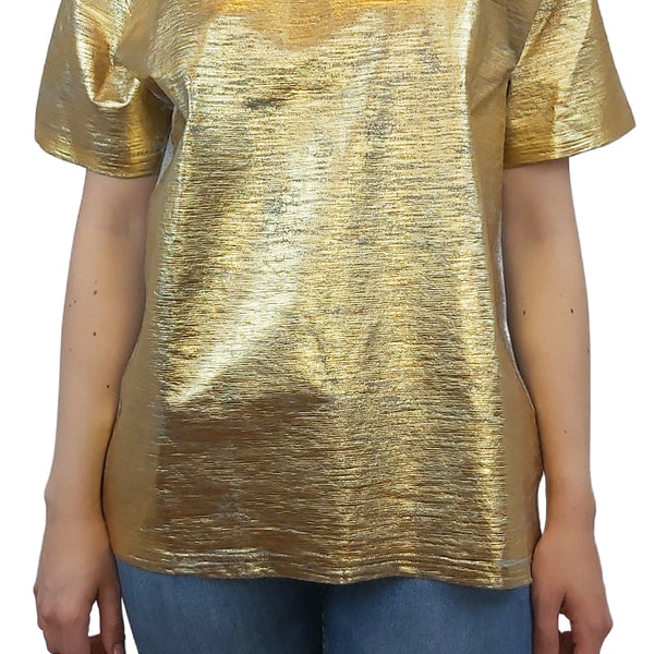 Poleras doradas cheap mujer
