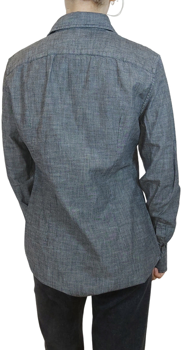 Camisa Gris Algodón