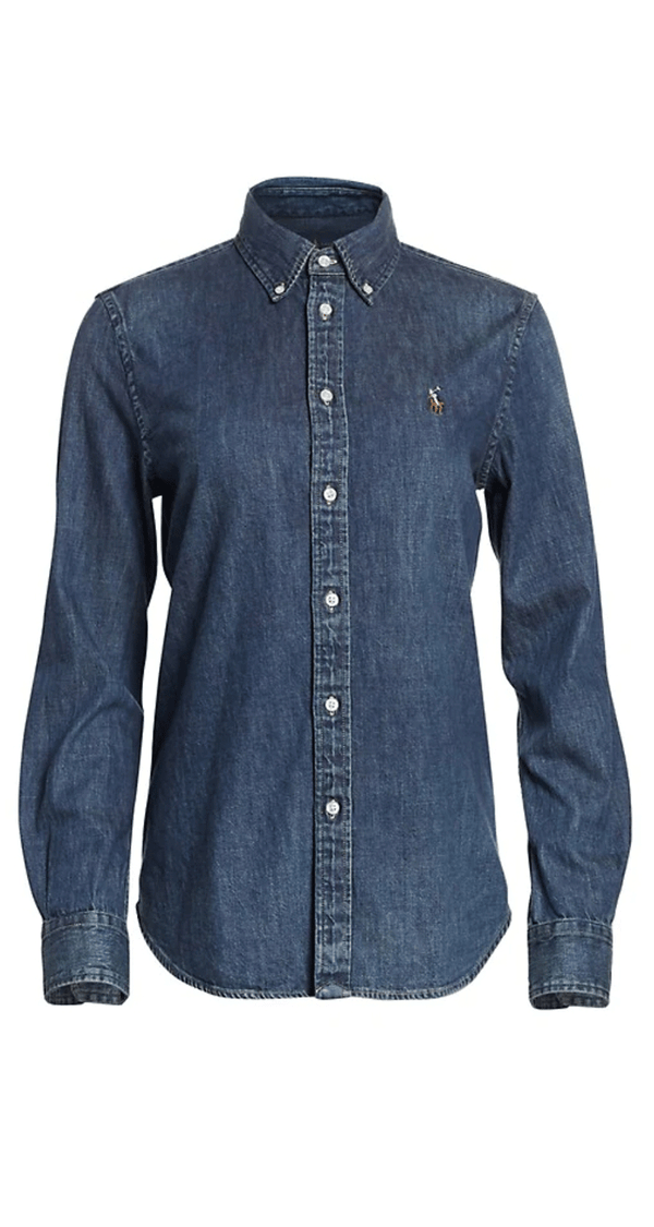 Camisa Denim Polo