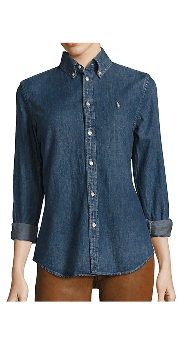 Camisa Denim Polo