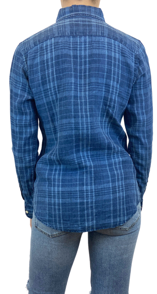 Camisa Lino Check