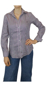 Camisa Slim Fit Morado
