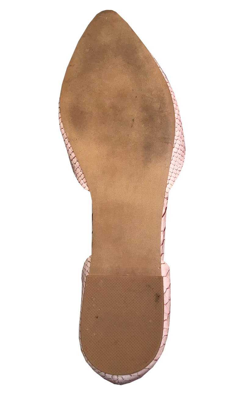 Flats Leanna Snakeskin D’Orsay (6555719565447)