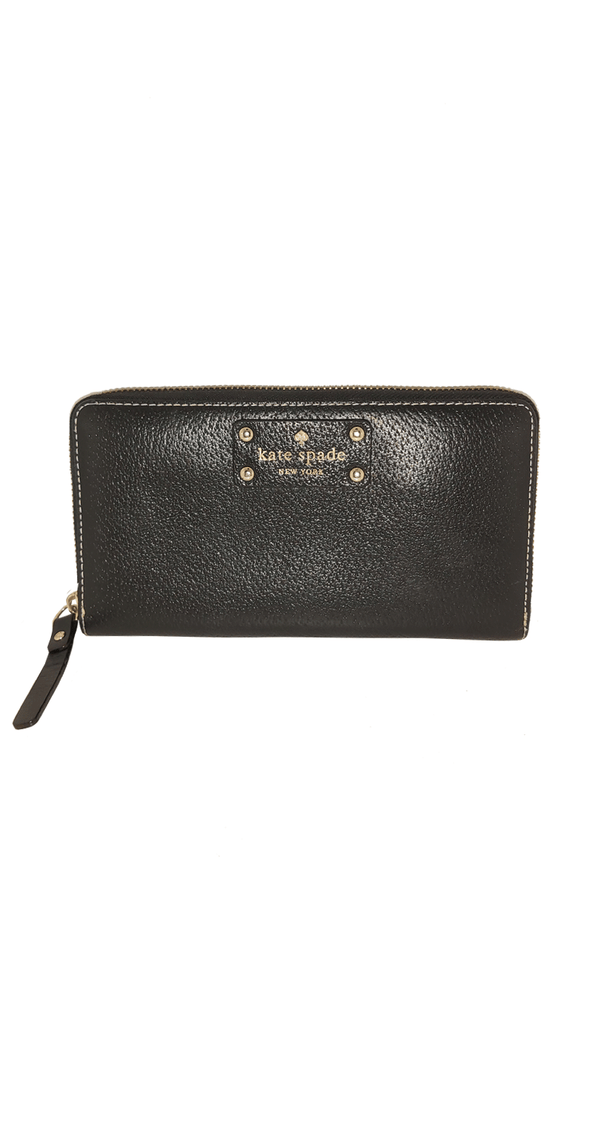 Billetera Negra Kate Spade