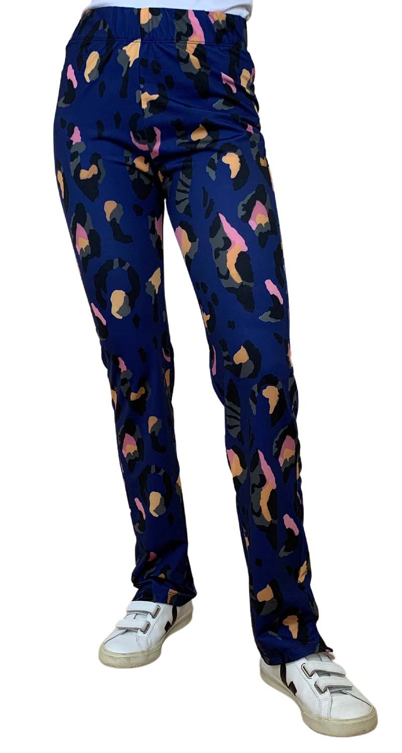 Leggings Azul Animal Print