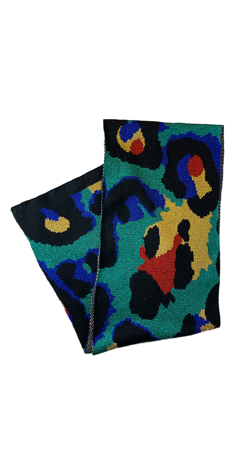Bufanda Metalizada Multicolor
