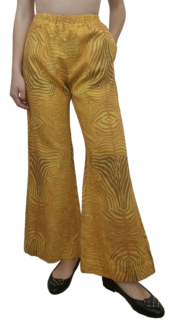 Pantalón de Lino Tigre Amarillo