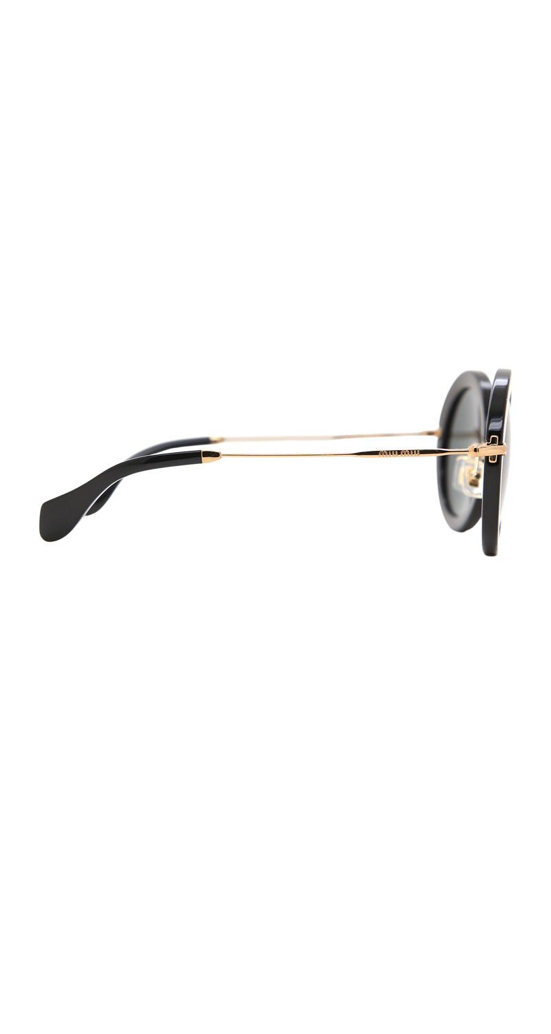 Anteojos Negros SMU 13N Round