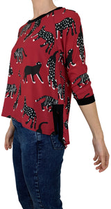 Blusa Felinos Oversize