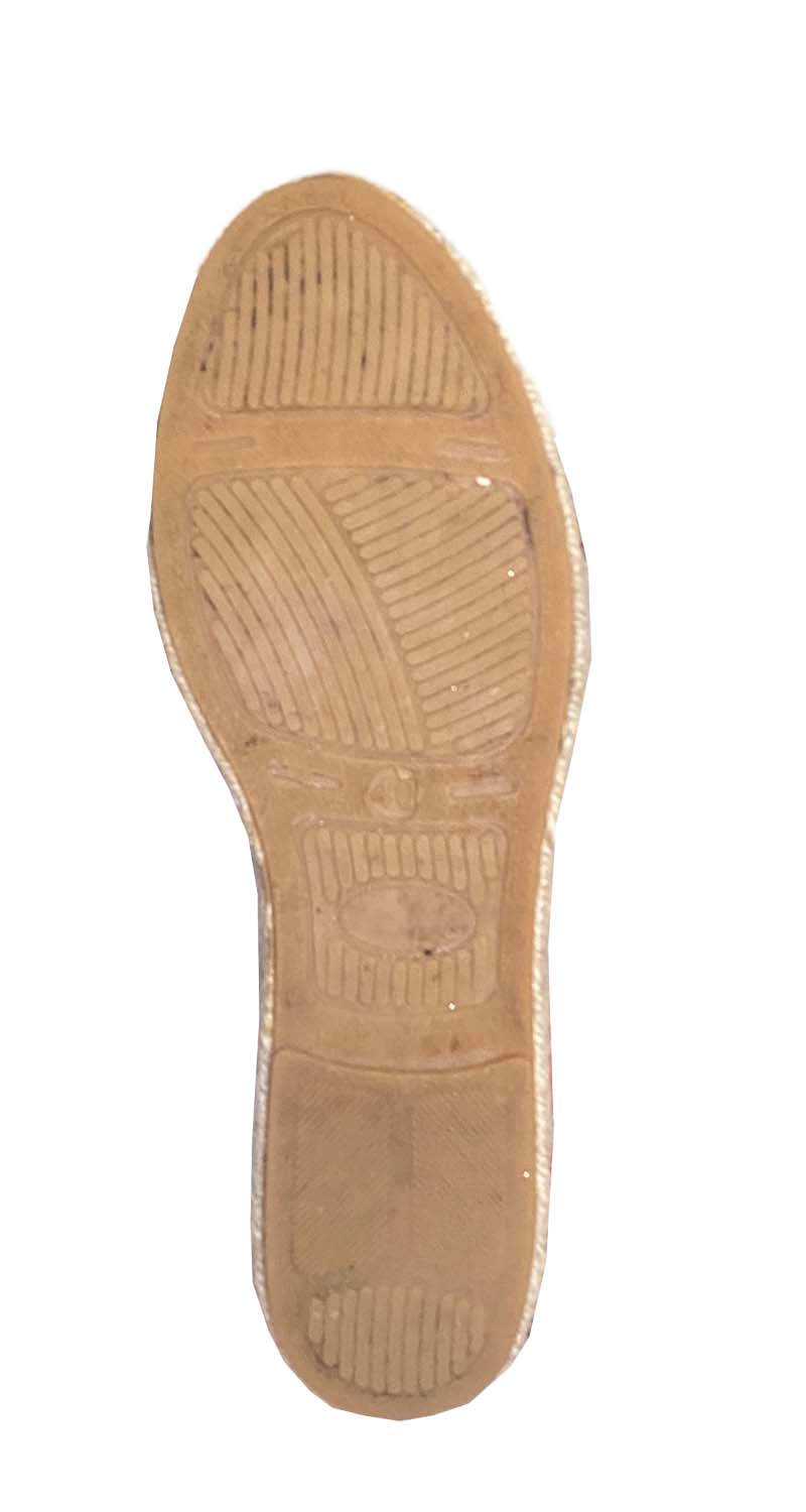 Alpargatas Fibras Metalizadas.