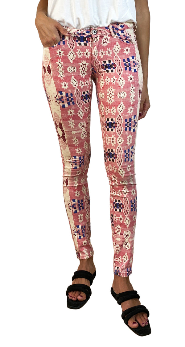 Skinny Jeans Étnico