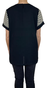 Blusa Franjas Lino