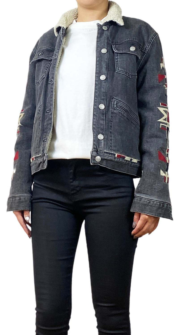 Chaqueta Chiporro Bordada Denim