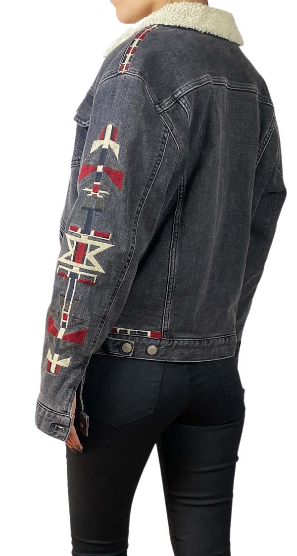 Chaqueta Chiporro Bordada Denim