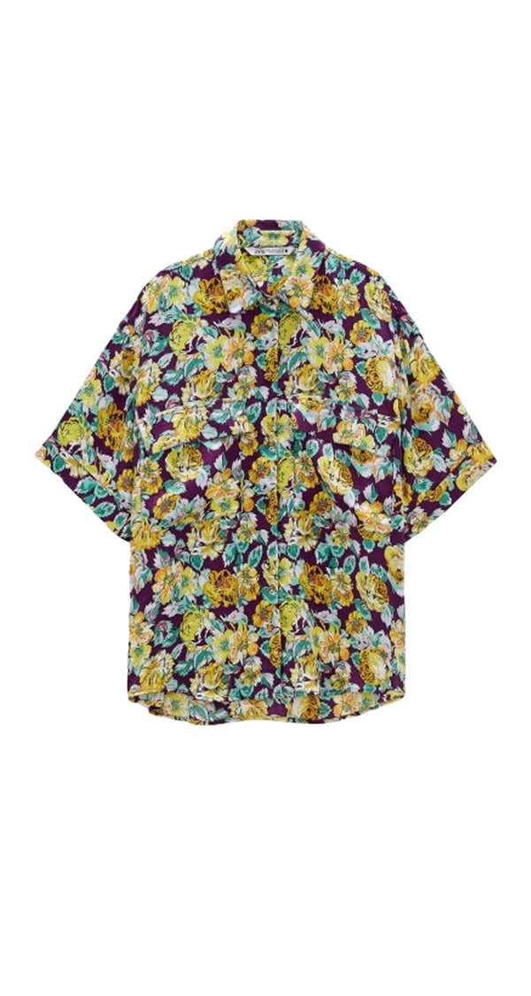 Blusa Floral Print